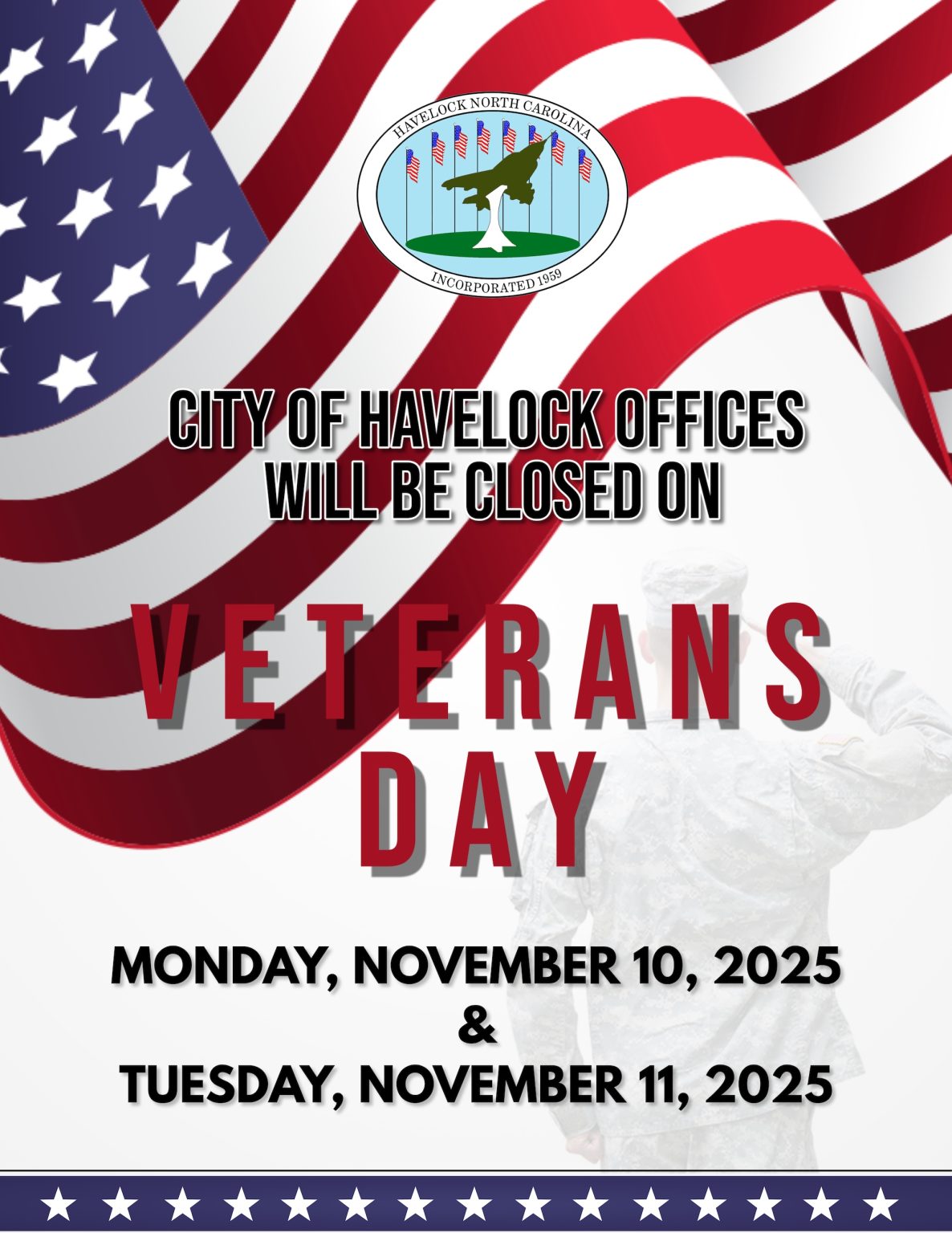 Veterans Day Announcement HTEC